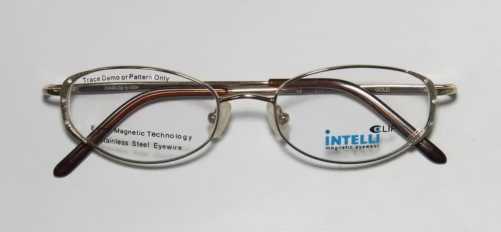Elite Eyewear 717-B gold Eyeglasses Gold 49mm 2