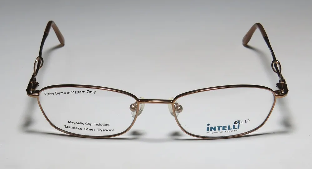 Elite Eyewear 721 tan / gold Eyeglasses Brownish Bronze 52mm 4