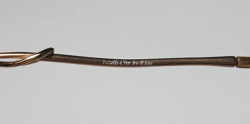 Elite Eyewear 721 tan / gold Eyeglasses Brownish Bronze 52mm 8