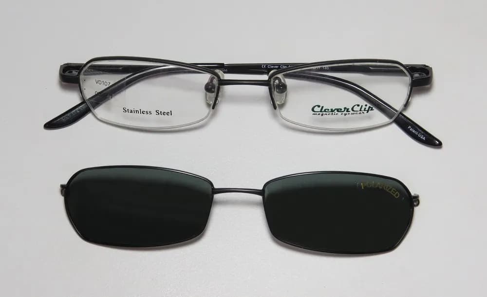 Elite Eyewear Clever Clip 010 black Eyeglasses Black 51mm Unisex 3