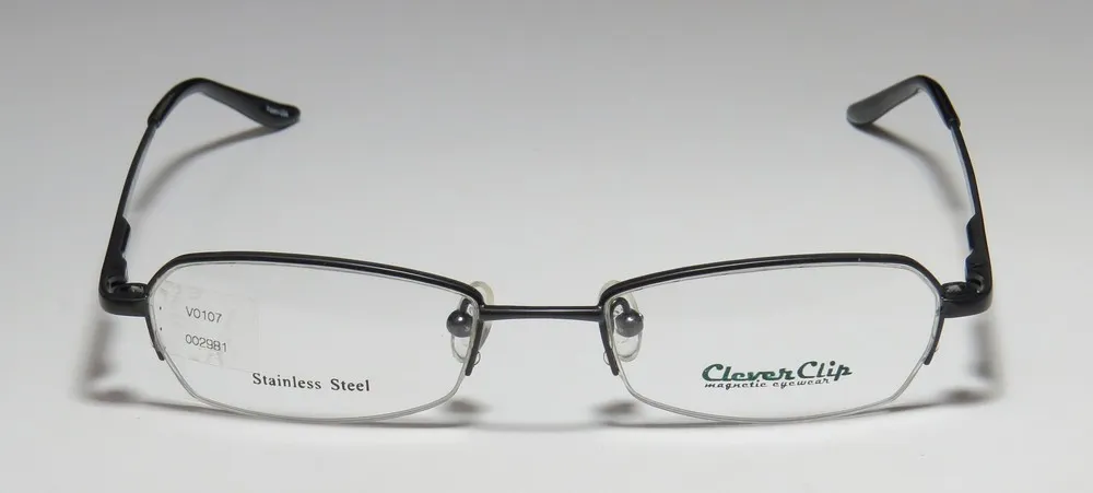 Elite Eyewear Clever Clip 010 black Eyeglasses Black 51mm Unisex 4