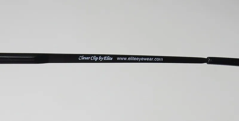 Elite Eyewear Clever Clip 010 black Eyeglasses Black 51mm Unisex 8