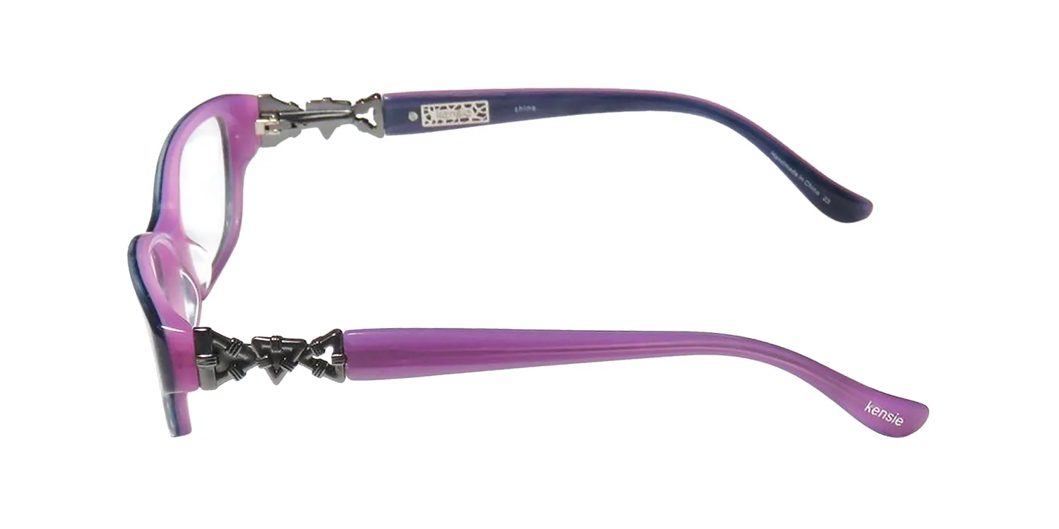 Kensie Shine bl Eyeglasses Blue 49mm 4