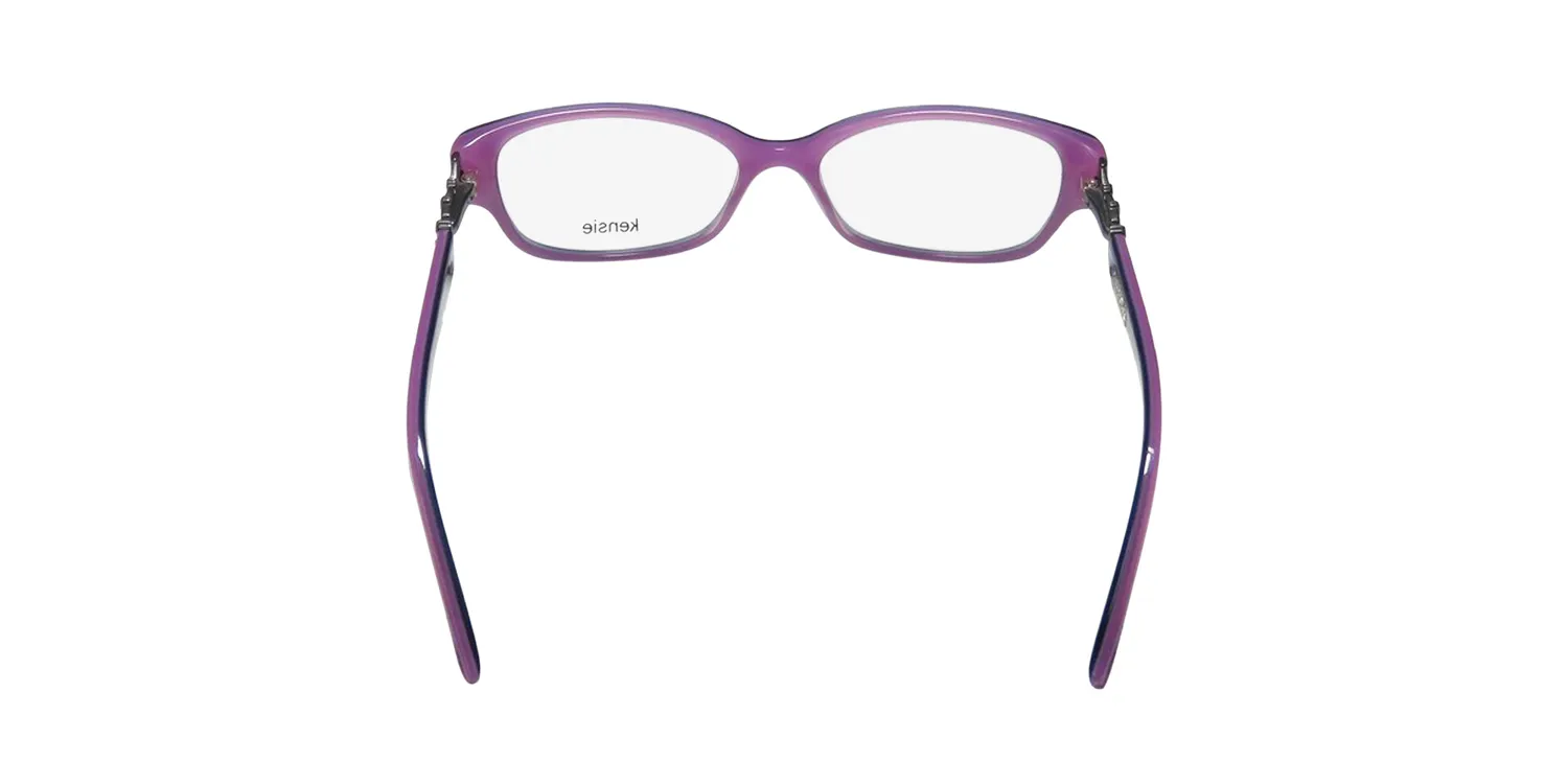 Kensie Shine bl Eyeglasses Blue 49mm 5