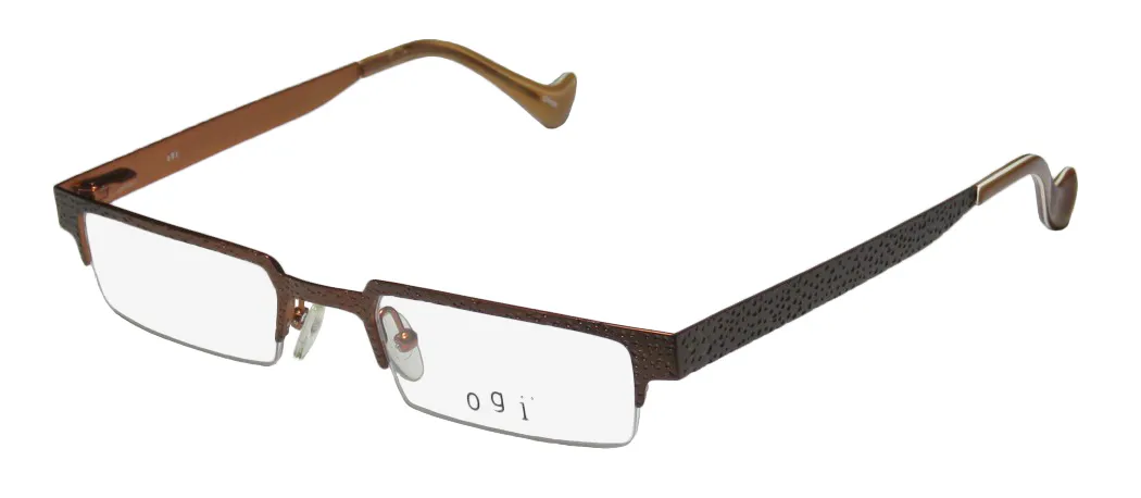 OGI 2213 686 Eyeglasses Gradient Brown 48mm Unisex