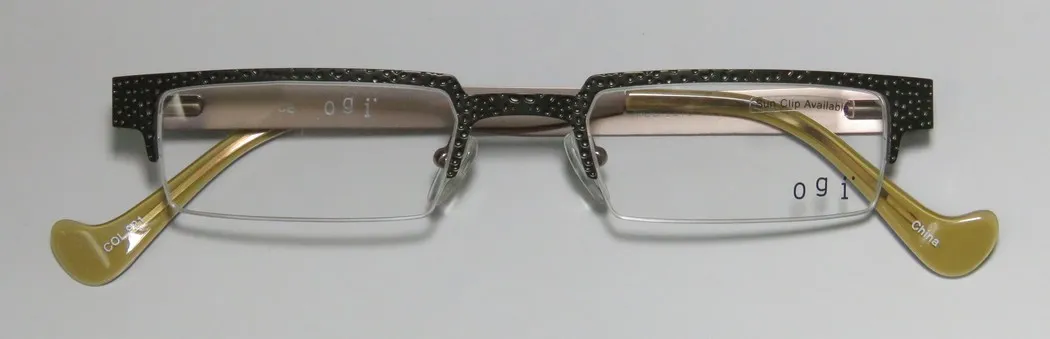 OGI 2213 921 Eyeglasses Dark Green 48mm Unisex 2