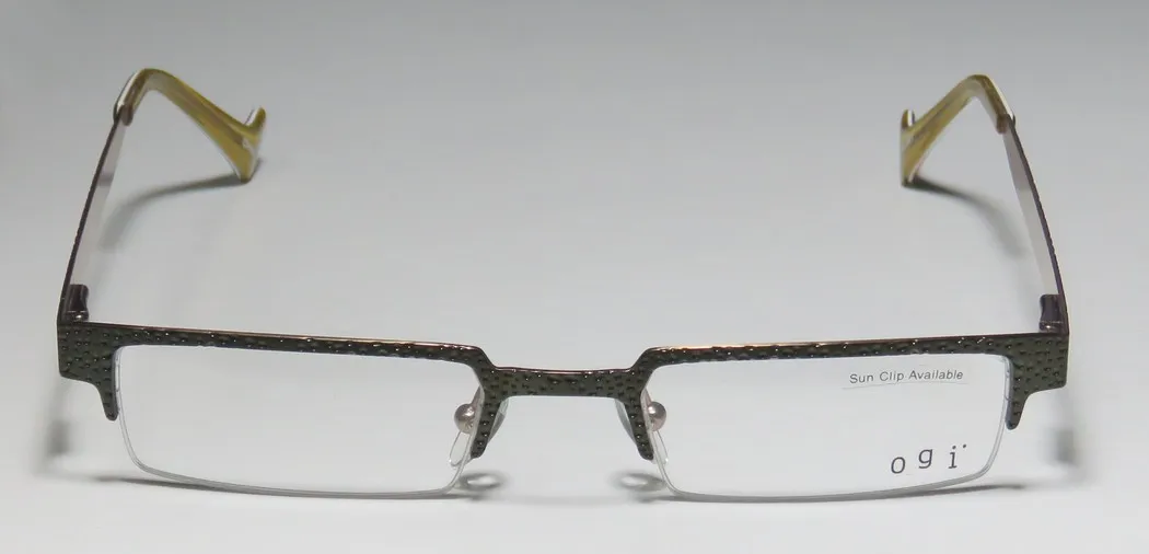 OGI 2213 921 Eyeglasses Dark Green 48mm Unisex 3