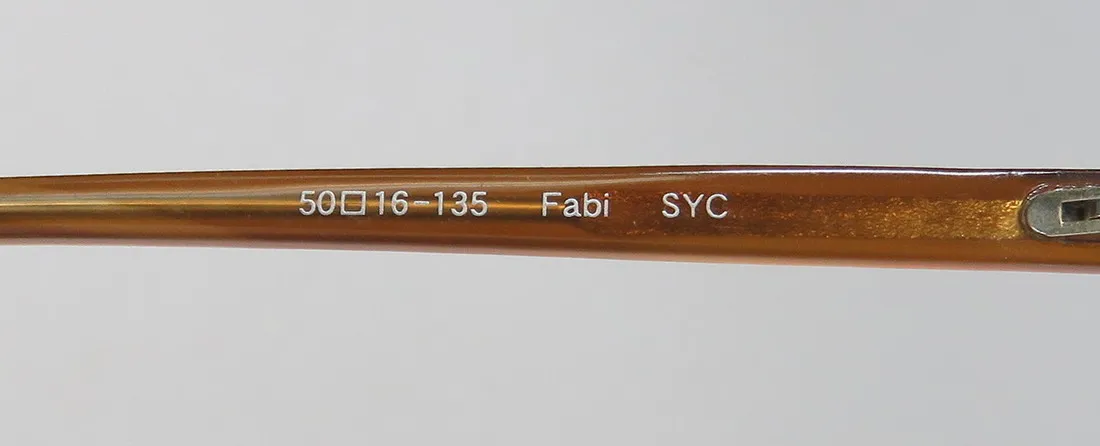 Oliver Peoples Fabi-B syc Eyeglasses Brown 50mm 8