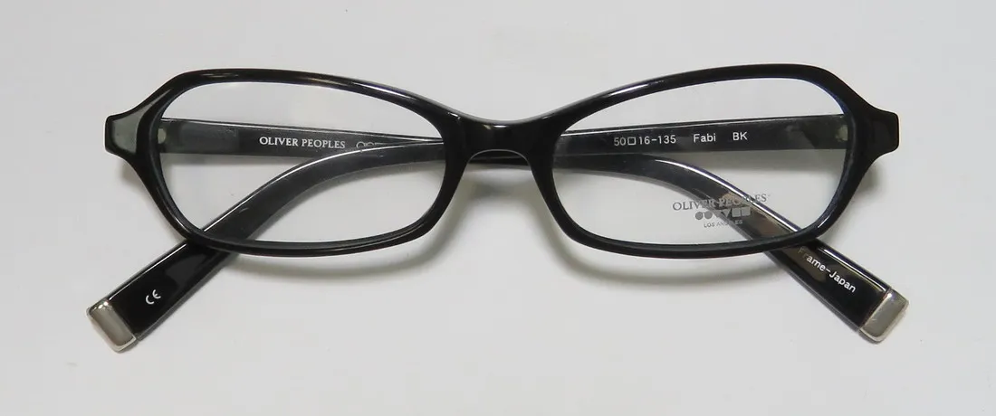 Oliver Peoples Fabi bk Eyeglasses Black 50mm 2