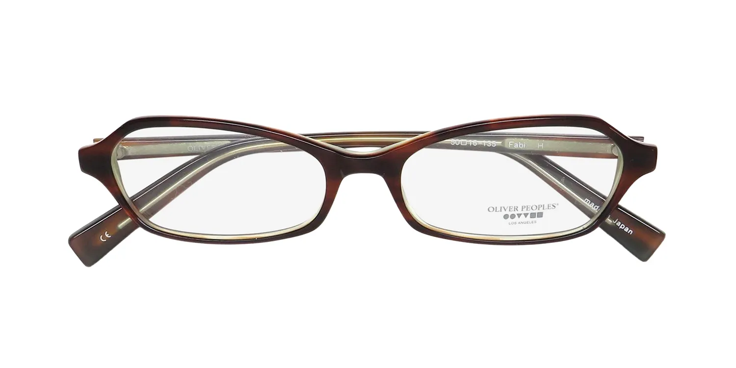 Oliver Peoples Fabi-B h Eyeglasses Havana 50mm 2