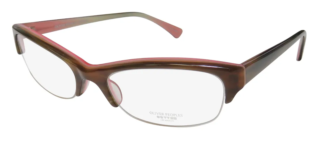 Oliver Peoples Boheme otpi Eyeglasses Brown 51mm