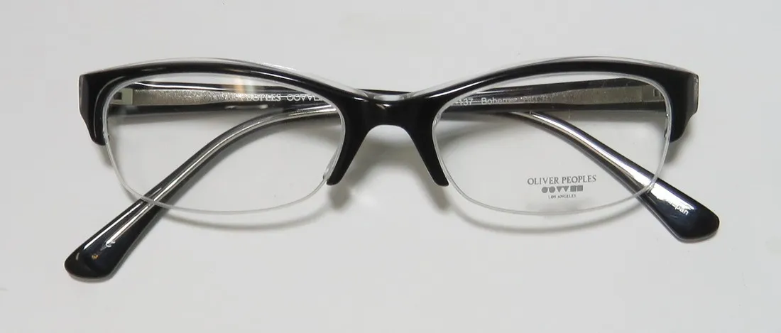 Oliver Peoples Boheme bkcry Eyeglasses Black 51mm 2