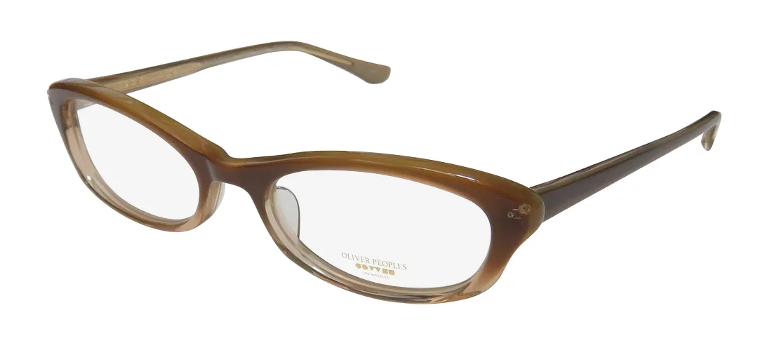 Oliver Peoples Laraine tzgr Eyeglasses Light Brown 49mm