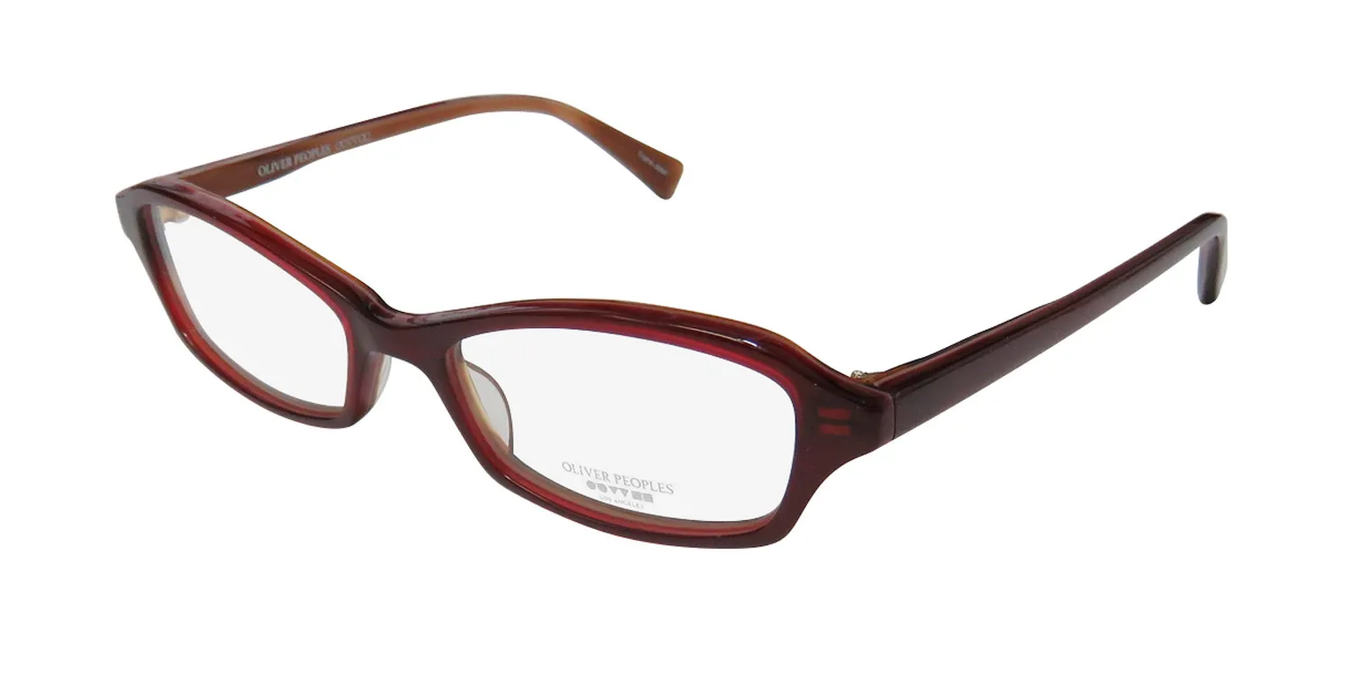 Oliver Peoples Cylia sisyc Eyeglasses Burgundy 45mm