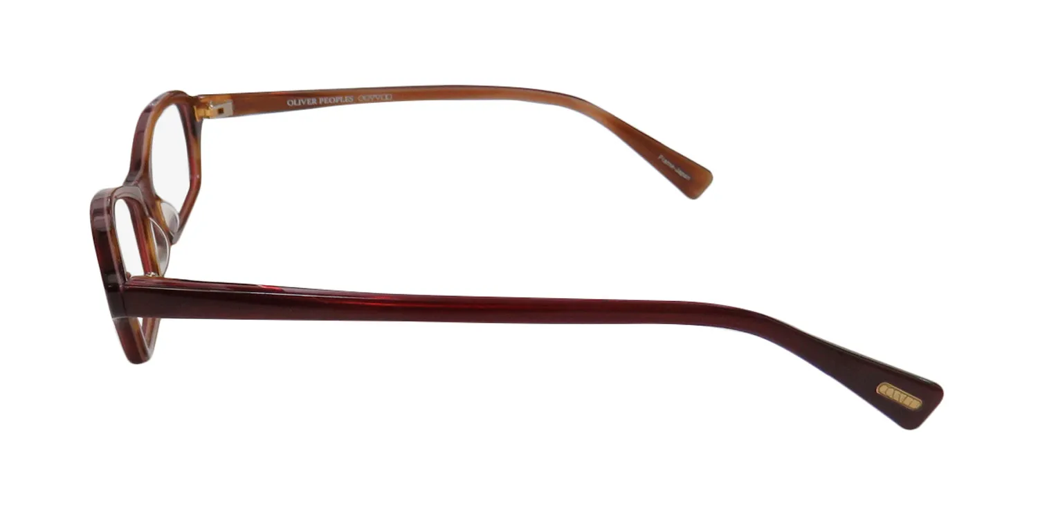 Oliver Peoples Cylia sisyc Eyeglasses Burgundy 45mm 4
