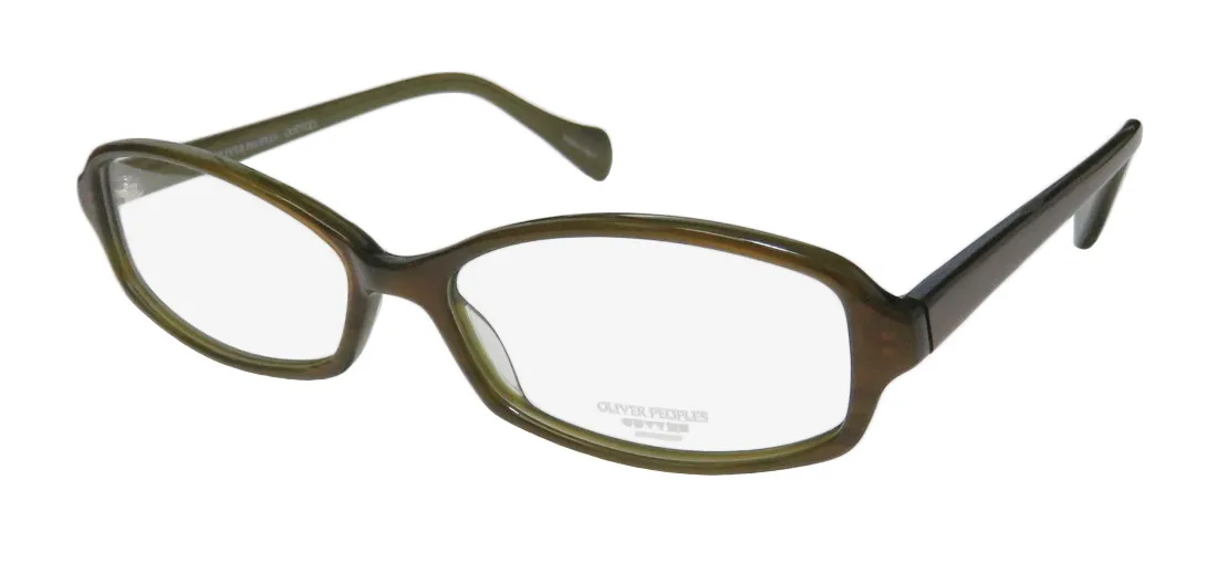 Oliver Peoples Talana jas Eyeglasses Olive Brown 52mm