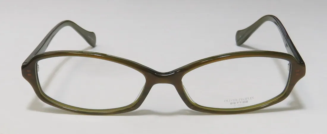 Oliver Peoples Talana jas Eyeglasses Olive Brown 52mm 3