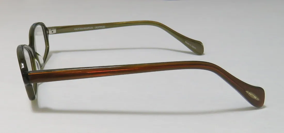 Oliver Peoples Talana jas Eyeglasses Olive Brown 52mm 4