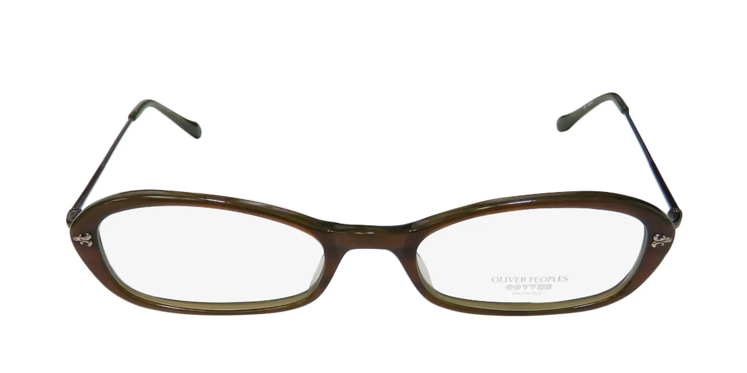 Oliver Peoples Didi jas Eyeglasses Olive Brown 47mm 3