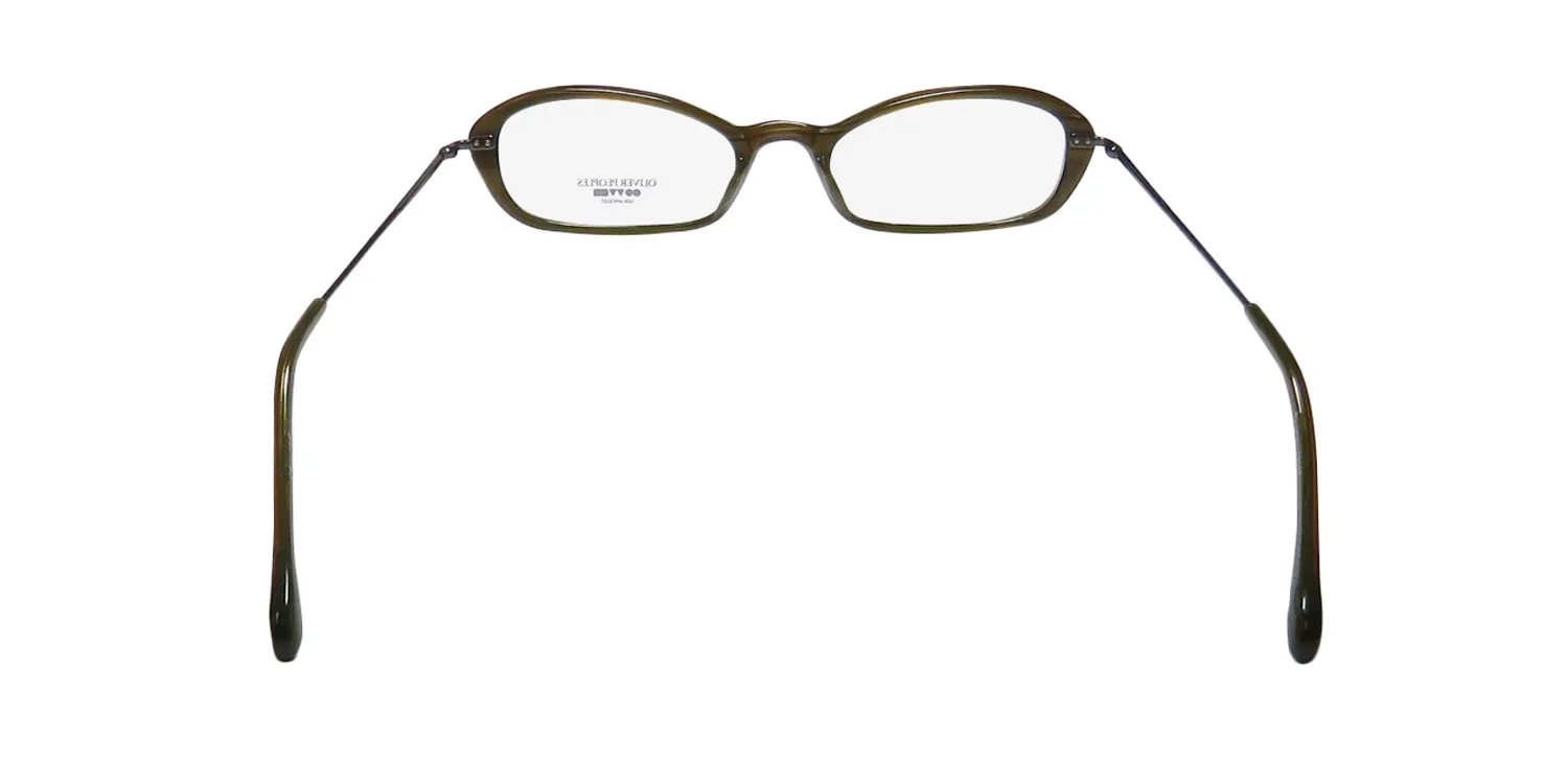 Oliver Peoples Didi jas Eyeglasses Olive Brown 47mm 5
