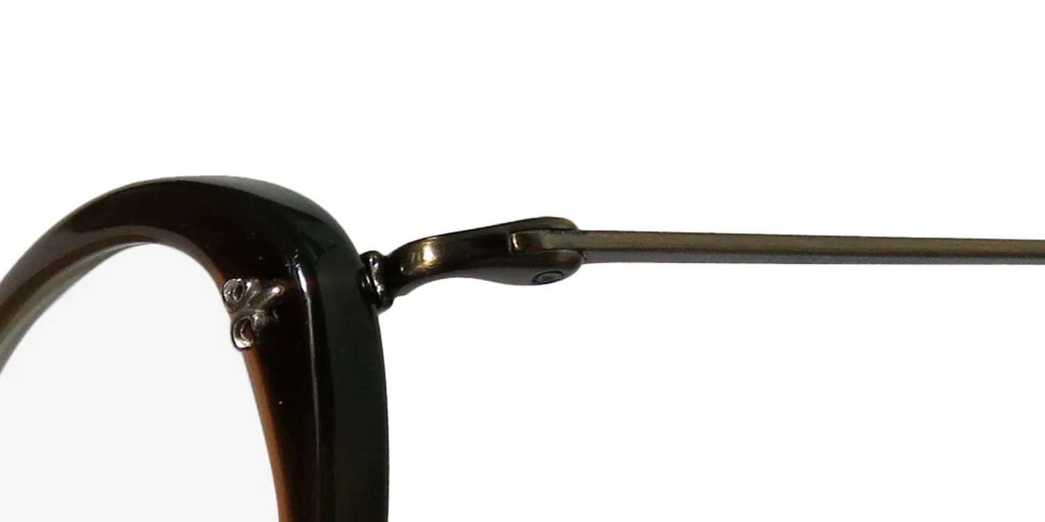 Oliver Peoples Didi jas Eyeglasses Olive Brown 47mm 6