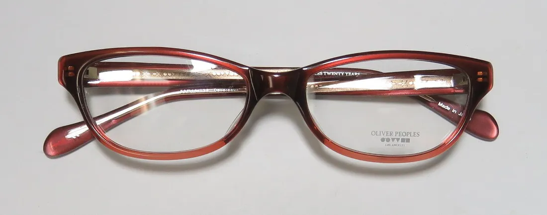 Oliver Peoples Devereaux gargr Eyeglasses Bordeaux 50mm 2