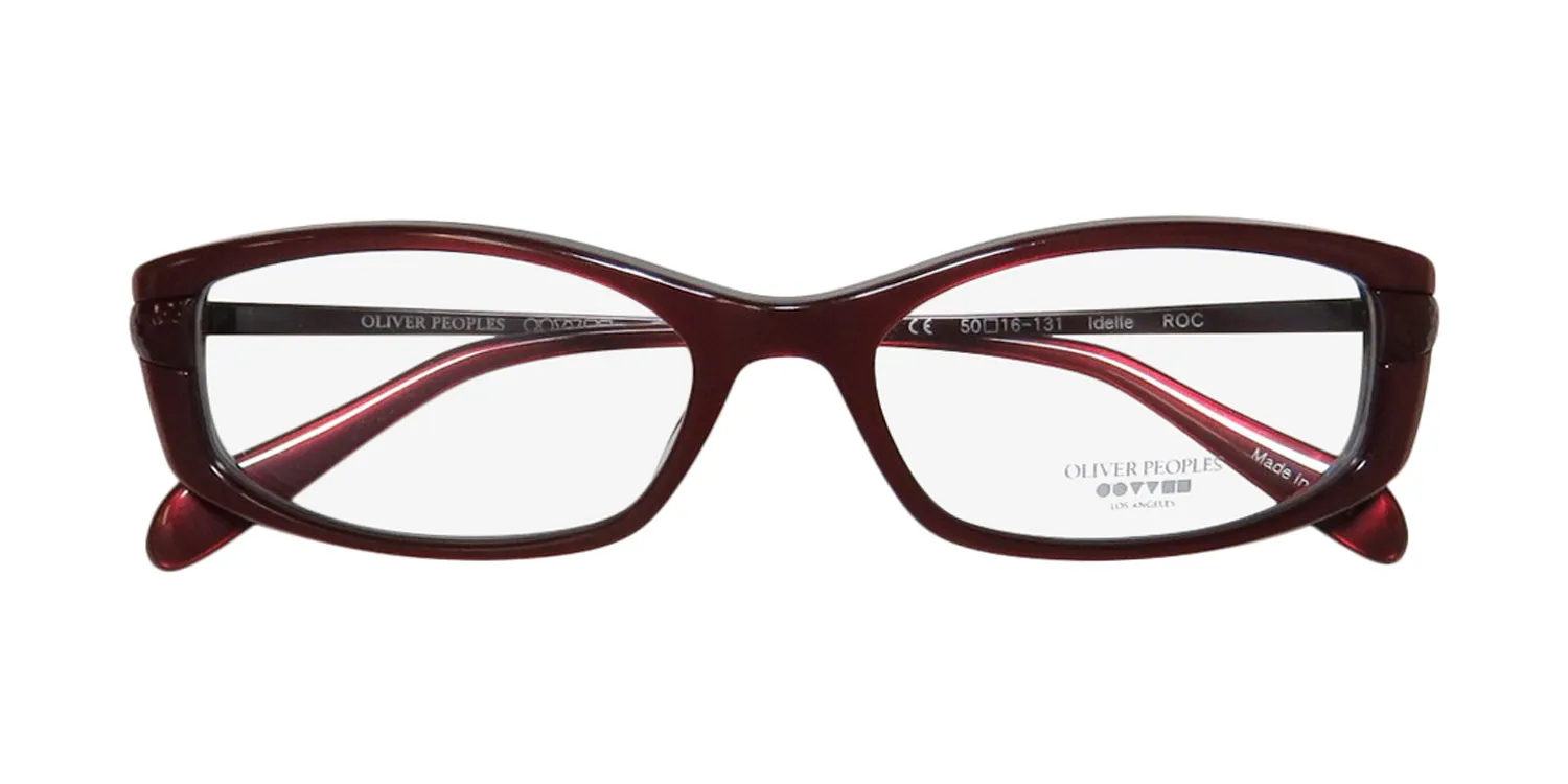 Oliver Peoples Idelle roc Eyeglasses Merlot 50mm 2