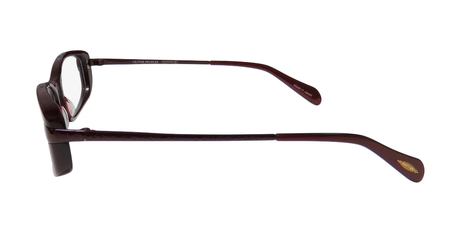 Oliver Peoples Idelle roc Eyeglasses Merlot 50mm 4
