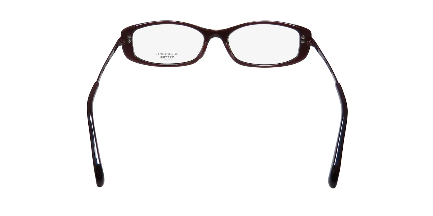 Oliver Peoples Idelle roc Eyeglasses Merlot 50mm 5