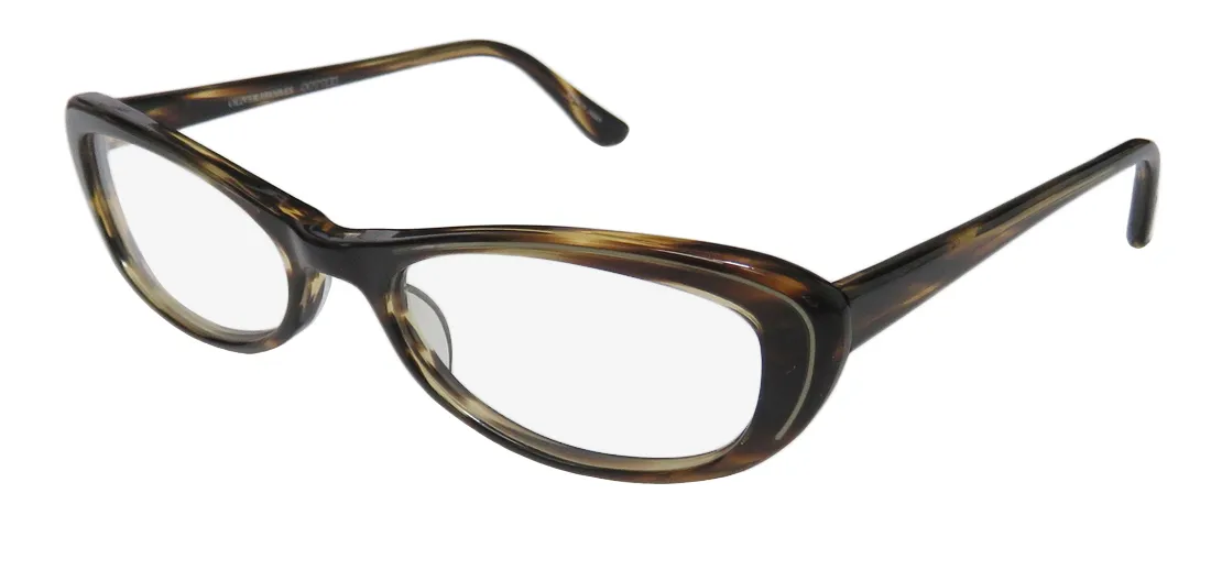 Oliver Peoples Margriet coco Eyeglasses Brown Pattern 50mm