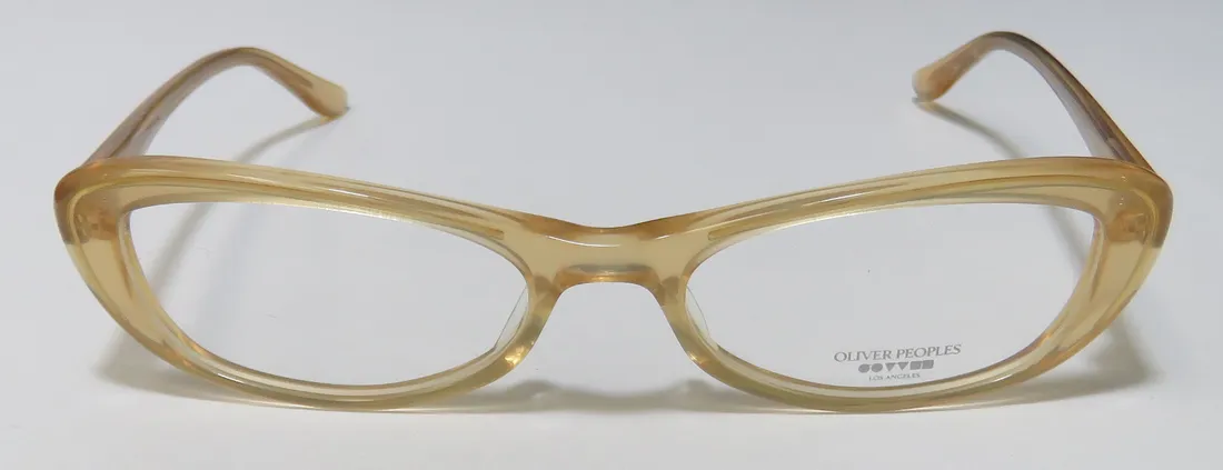 Oliver Peoples Margriet slb Eyeglasses Transparent Yellow 50mm 3