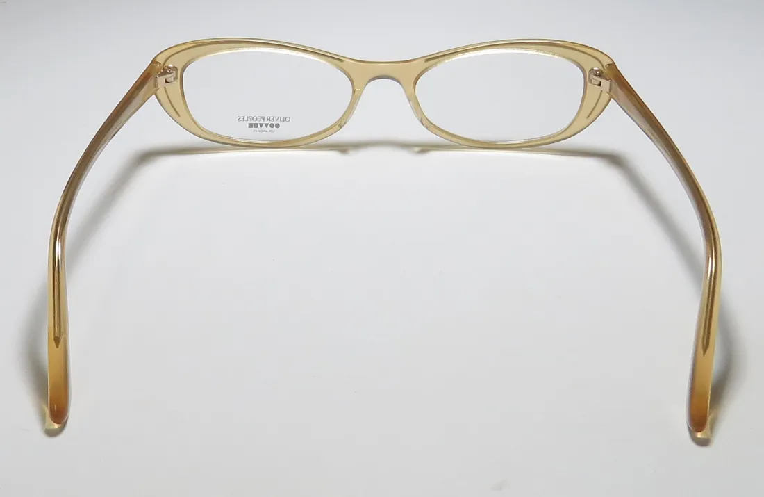 Oliver Peoples Margriet slb Eyeglasses Transparent Yellow 50mm 5