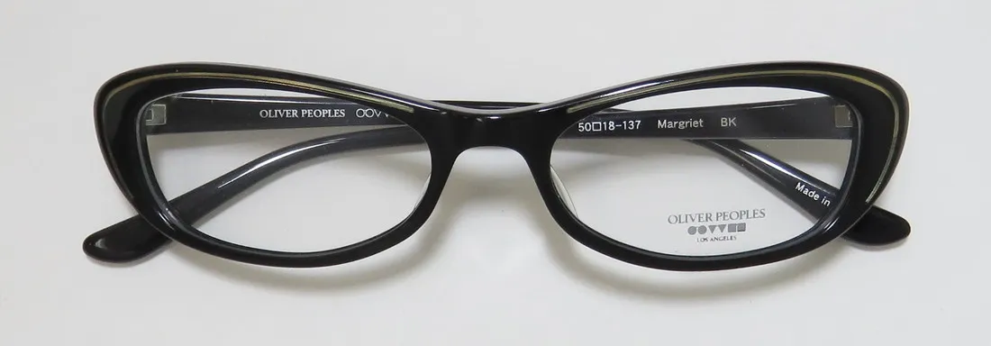 Oliver Peoples Margriet bk Eyeglasses Black 50mm 2