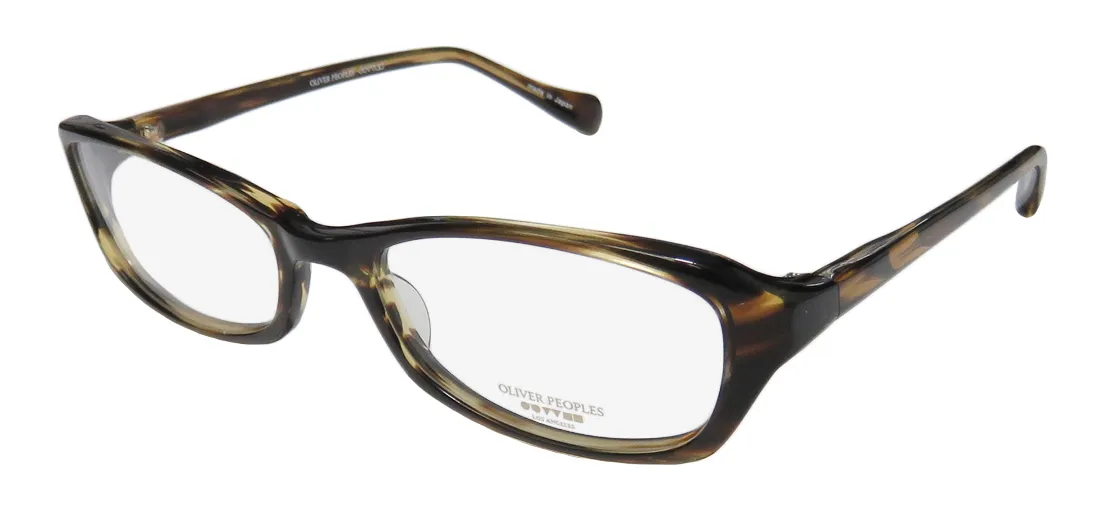 Oliver Peoples Marcela coco Eyeglasses Brown Pattern 51mm