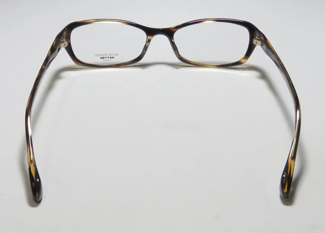 Oliver Peoples Marcela coco Eyeglasses Brown Pattern 51mm 5