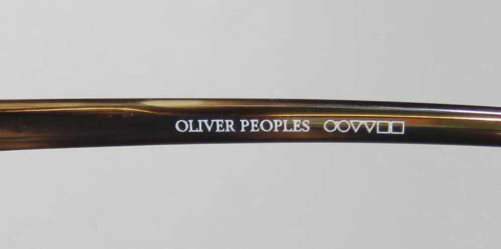 Oliver Peoples Marcela coco Eyeglasses Brown Pattern 51mm 7