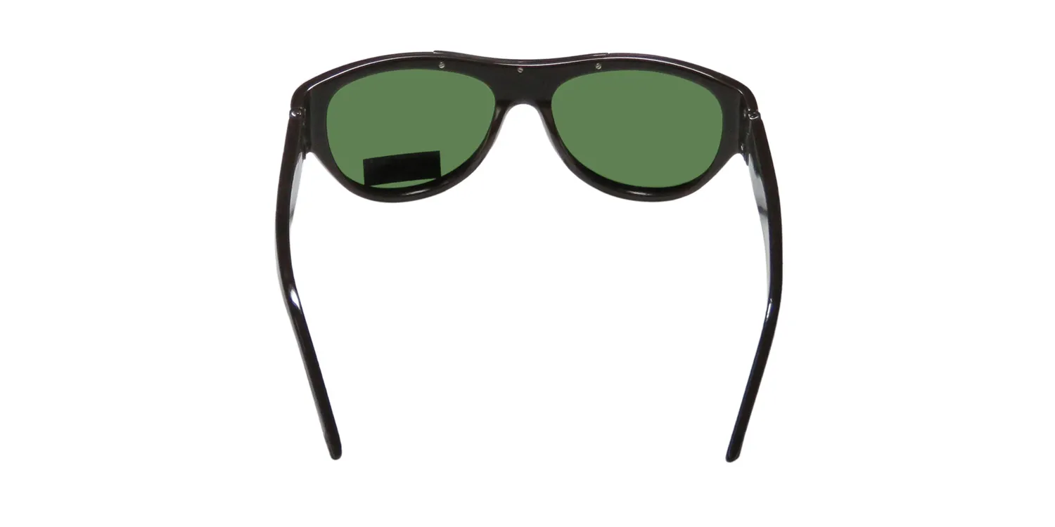 Nicole Miller Utilitarian bronze Sunglasses Chocolate 56mm 5