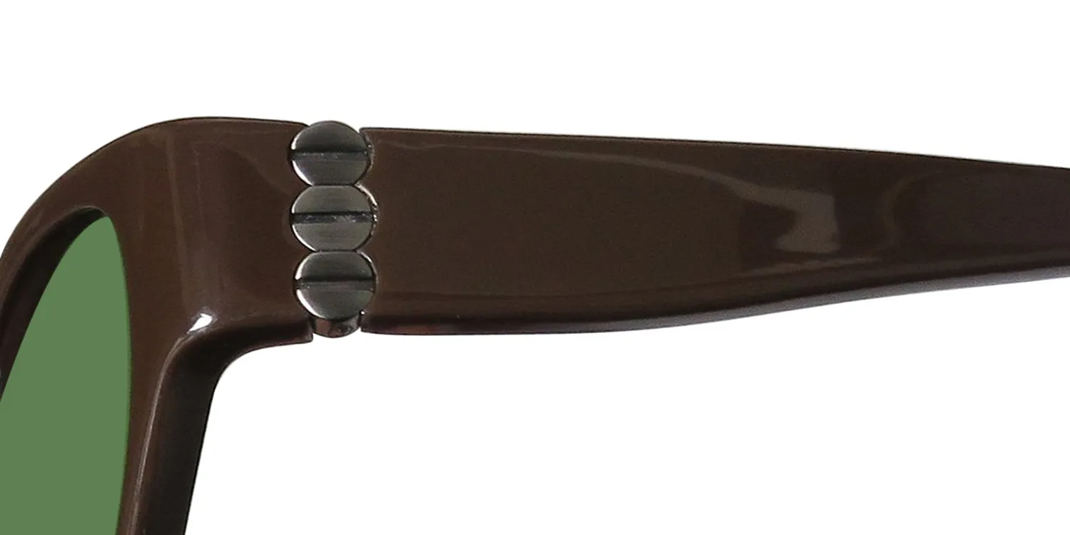 Nicole Miller Utilitarian bronze Sunglasses Chocolate 56mm 6
