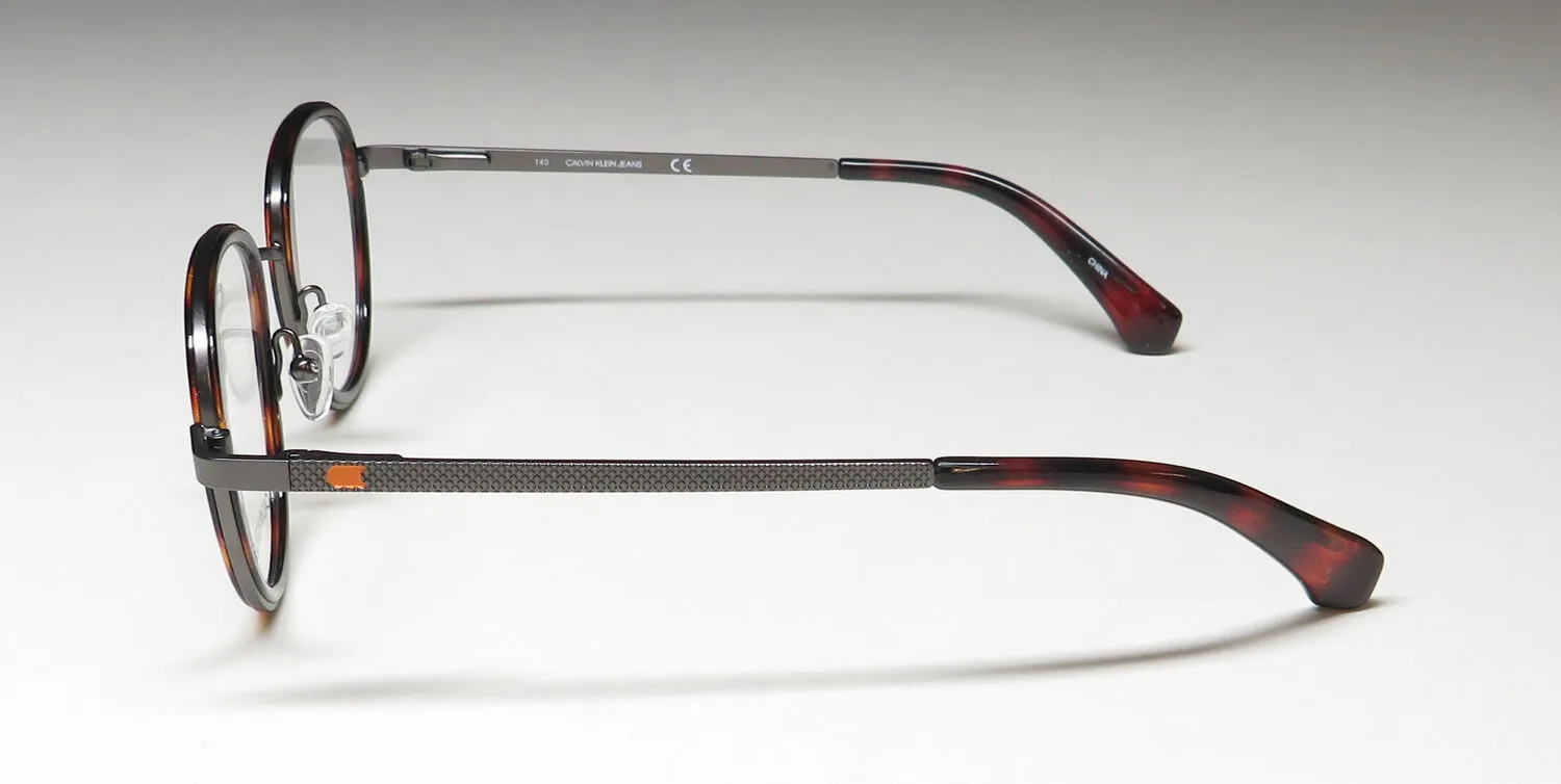 Calvin Klein Jeans 156af 202 Eyeglasses Warm Tortoise 49mm 4