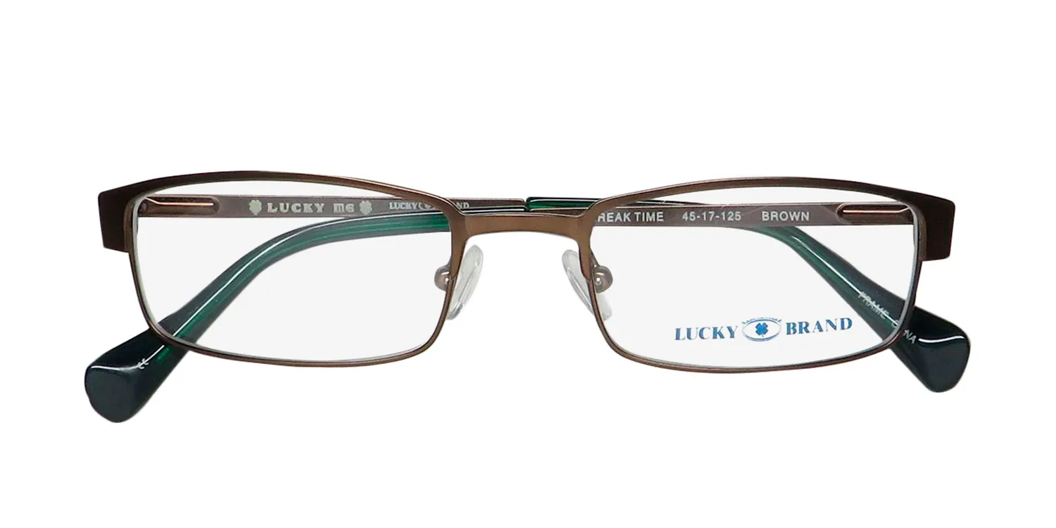 Lucky Brand Break Time brown Eyeglasses Brown 45mm 2