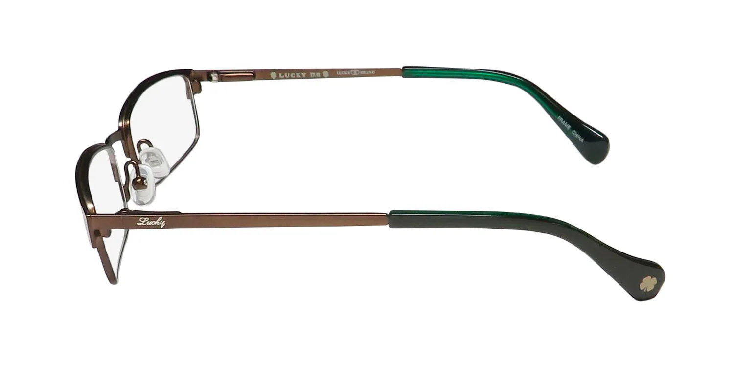 Lucky Brand Break Time brown Eyeglasses Brown 45mm 4