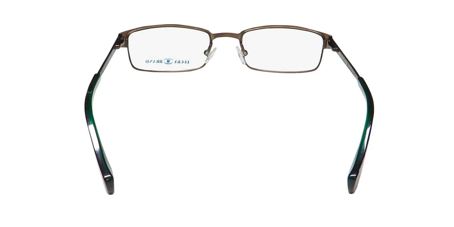 Lucky Brand Break Time brown Eyeglasses Brown 45mm 5