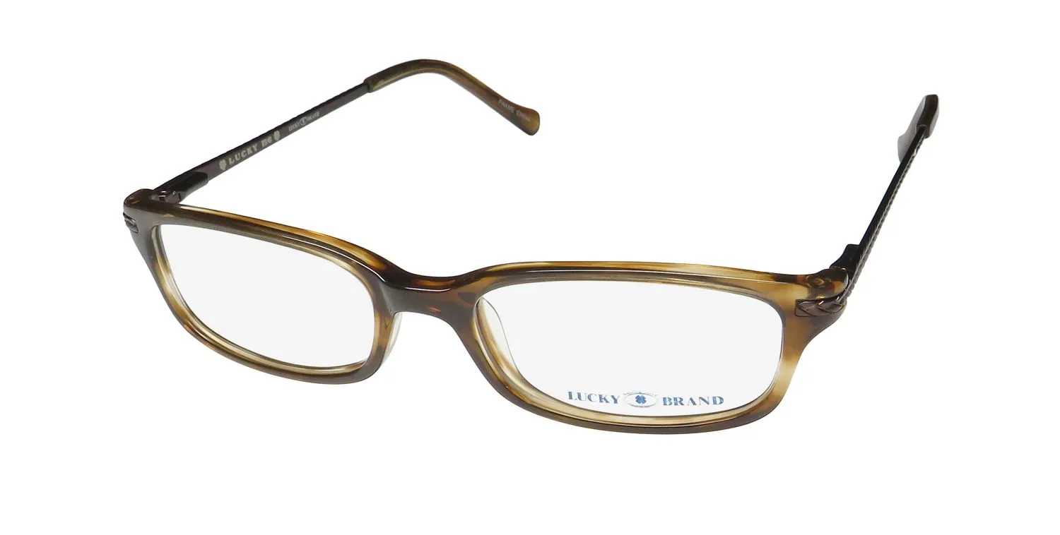 Lucky Brand Skip Day brown Eyeglasses Brown 48mm