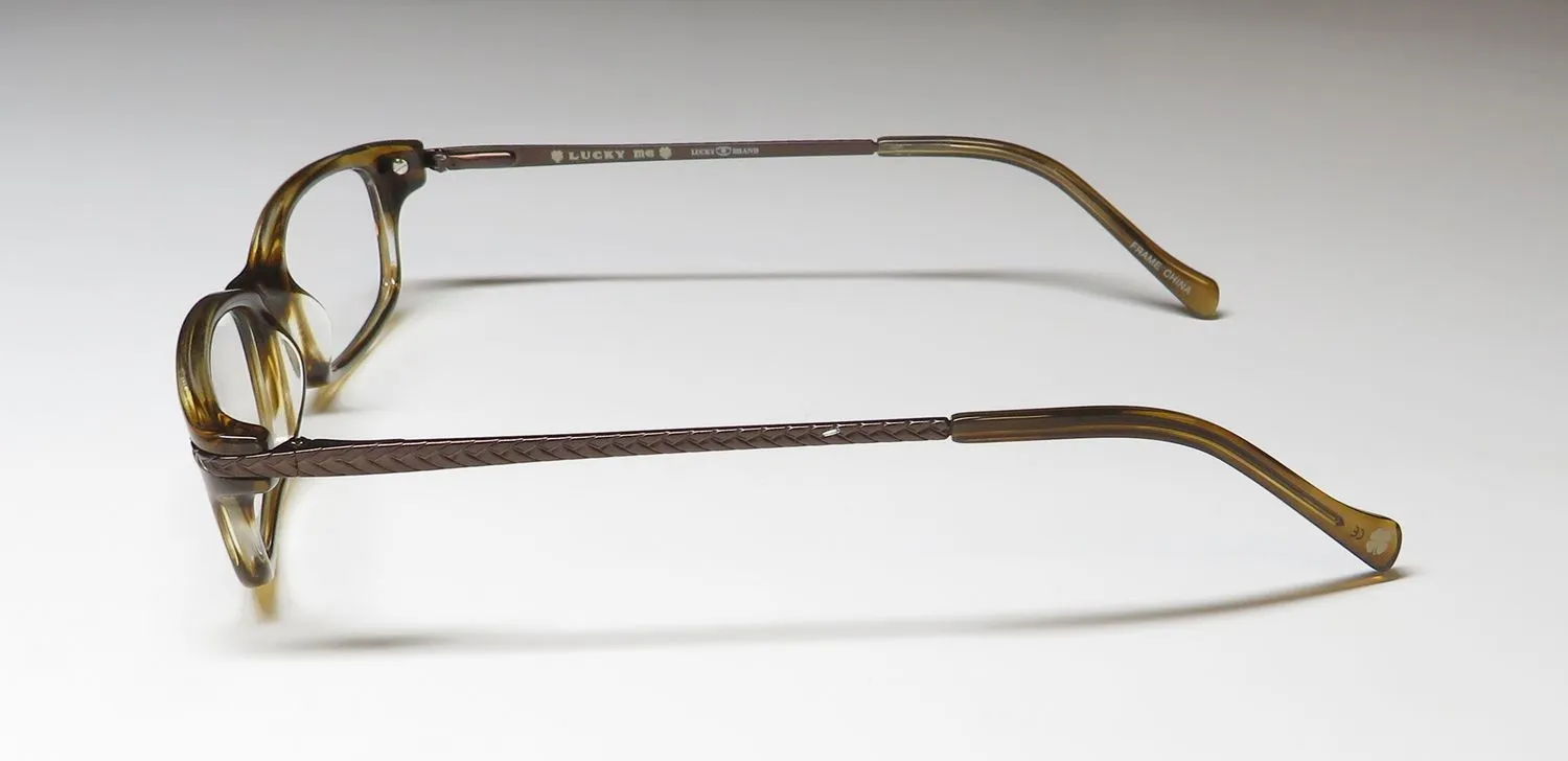 Lucky Brand Skip Day brown Eyeglasses Brown 48mm 4