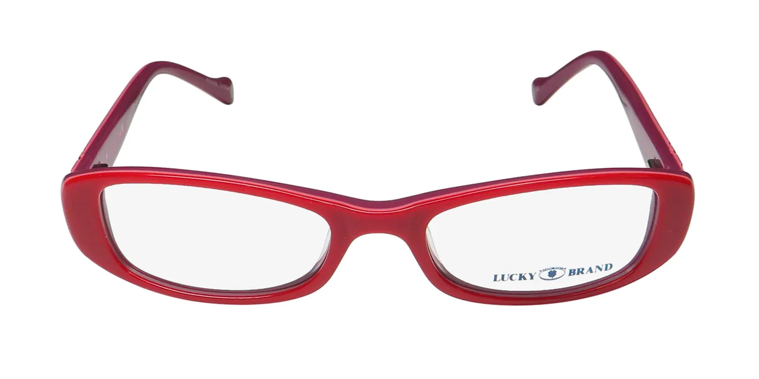 Lucky Brand Spark Plug red Eyeglasses Red 46mm 3
