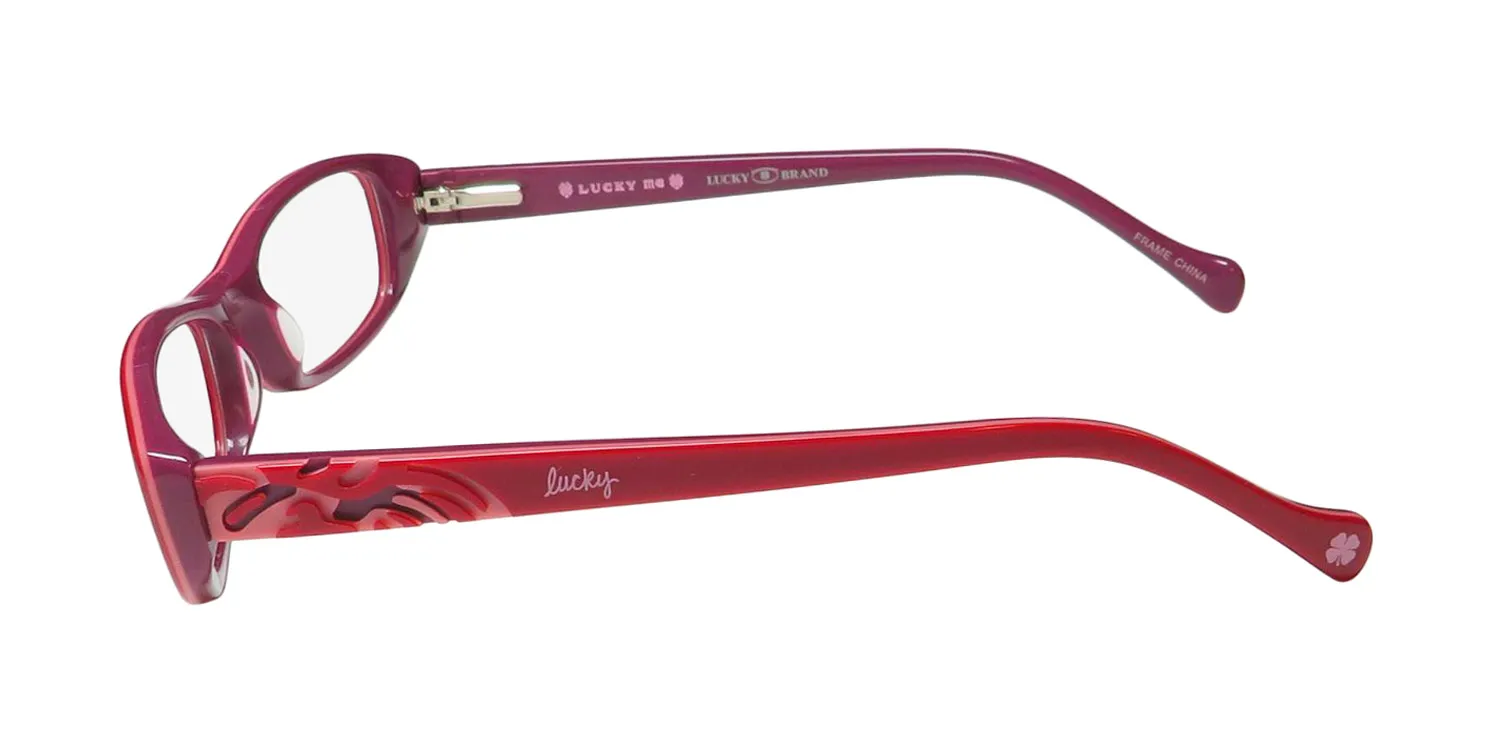 Lucky Brand Spark Plug red Eyeglasses Red 46mm 4