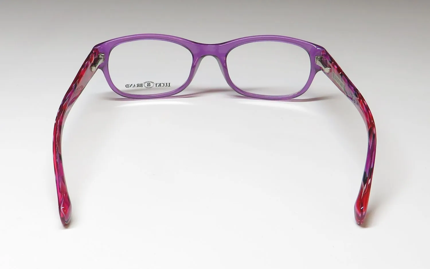 Lucky Brand Busy plum Eyeglasses Purple Crystal 46mm 5