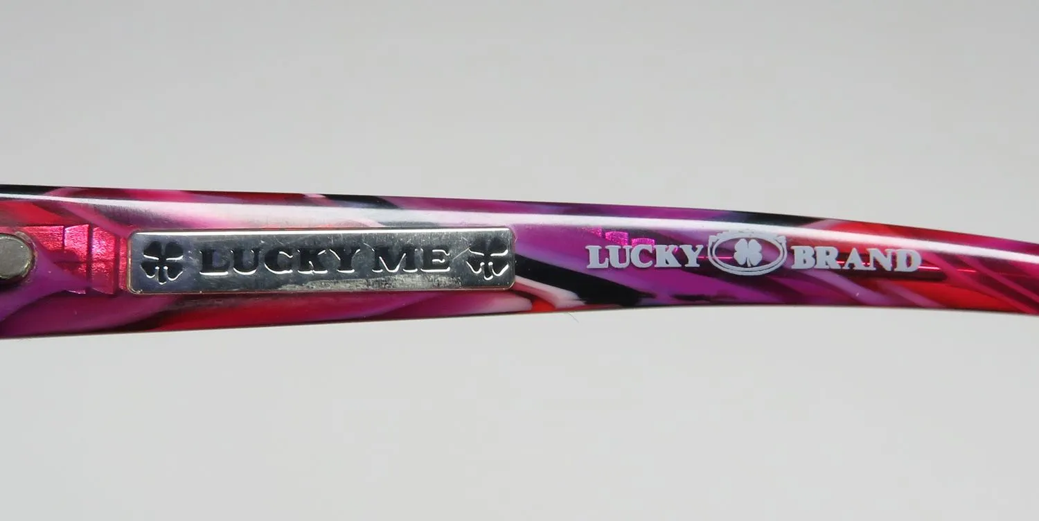 Lucky Brand Busy plum Eyeglasses Purple Crystal 46mm 7