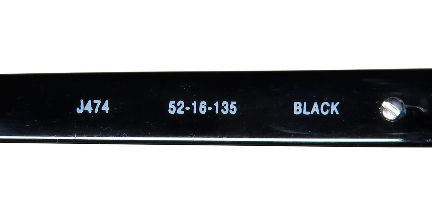 Jones New York J474 black Eyeglasses Black 52mm 8