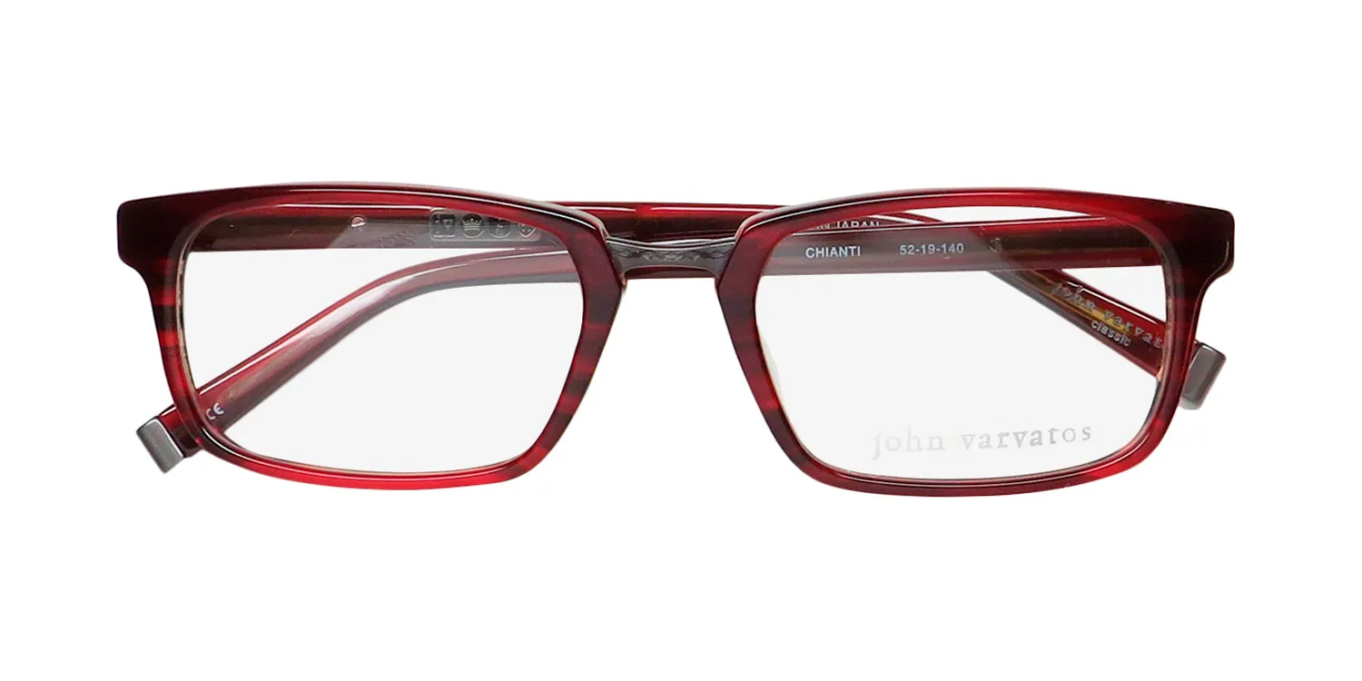 John Varvatos V359 chianti Eyeglasses Burgundy 52mm 2